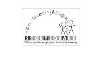 STORYSQUARE WHERE ALPHABET MAGIC SPELLSFUN FAMILY LEARNING G M C T W A E V F V J H S X Q N O