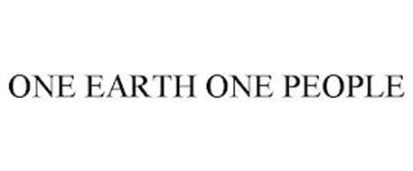 ONE EARTH ONE PEOPLE