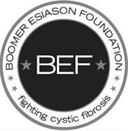 BEF BOOMER ESIASON FOUNDATION FIGHTING CYSTIC FIBROSIS