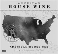 AMERICAN HOUSE WINE IN HOUSE WINE WE TRUST AMERICAN HOUSE RED 2016 CALIFORNIA USA