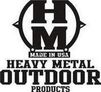 H M MADE IN USA HEAVY METAL OUTDOOR PRODUCTS