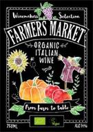 WINEMAKERS SELECTION FARMERS MARKET ITALIAN ORGANIC WINE FROM FARM TO TABLE VEGAN 750ML ALC 14%
