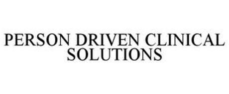 PERSON DRIVEN CLINICAL SOLUTIONS