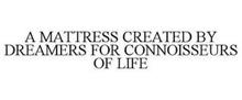 A MATTRESS CREATED BY DREAMERS FOR CONNOISSEURS OF LIFE