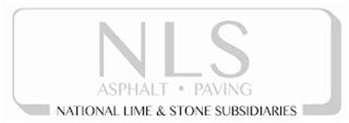 NLS ASPHALT · PAVING NATIONAL LIME & STONE SUBSIDIARIES