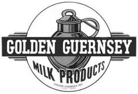 GOLDEN GUERNSEY MILK PRODUCTS GOLDEN GUERNSEY, INC. TRADE MARK