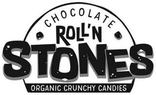 CHOCOLATE ROLL'N STONES ORGANIC CRUNCHYCANDIES