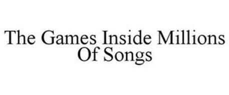 THE GAMES INSIDE MILLIONS OF SONGS