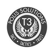 POLIS SOLUTIONS T3 TACT · TACTICS  · TRUST