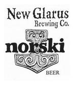 NEW GLARUS BREWING CO. NORSKI BEER