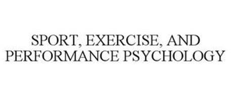 SPORT, EXERCISE, AND PERFORMANCE PSYCHOLOGY