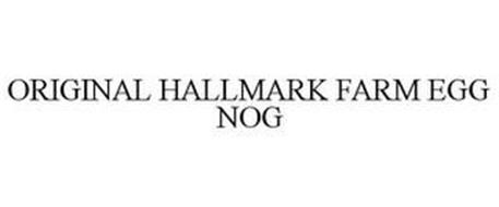 ORIGINAL HALLMARK FARM EGG NOG