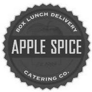 BOX LUNCH DELIVERY APPLE SPICE CATERINGCO. EST 1988