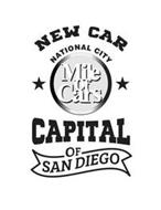 NATIONAL CITY MILE OF CARS NEW CAR CAPITAL OF SAN DIEGO