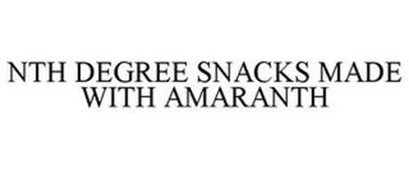 NTH DEGREE SNACKS MADE WITH AMARANTH