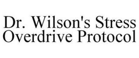 DR. WILSON'S STRESS OVERDRIVE PROTOCOL