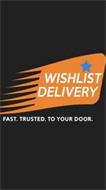 WISHLIST DELIVERY FAST. TRUSTED. AND TOYOUR DOOR.