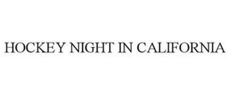 HOCKEY NIGHT IN CALIFORNIA