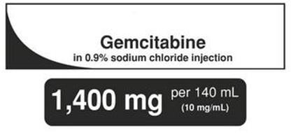 GEMCITABINE IN 0.9% SODIUM CHLORIDE INJECTION 1,400 MG PER 140 ML (10 MG/ML)
