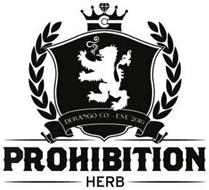 PROHIBITION HERB
