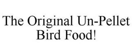 THE ORIGINAL UN-PELLET BIRD FOOD!