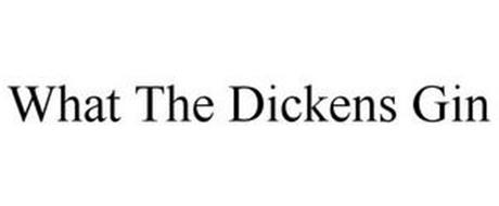 WHAT THE DICKENS GIN