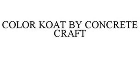 COLOR KOAT BY CONCRETE CRAFT