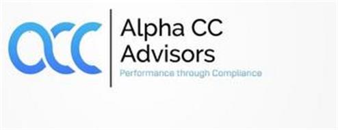 ACC ALPHA CC  ADVISORS PERFORMANCE THROUGH COMPLIANCE