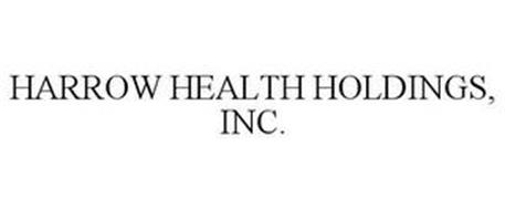 HARROW HEALTH HOLDINGS, INC.