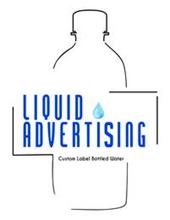 LIQUID ADVERTISING CUSTOM LABEL BOTTLED WATER