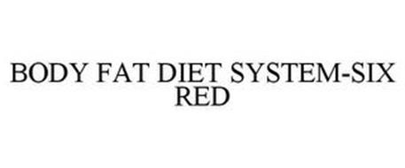 BODY FAT DIET SYSTEM-SIX RED