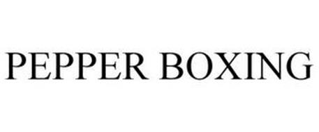 PEPPER BOXING