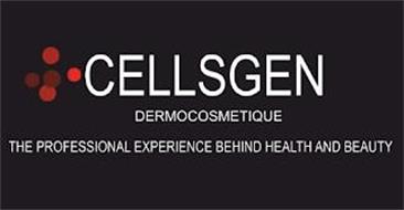CELLSGEN DERMOCOSMETIQUE THE PROFESSIONAL EXPERIENCE BEHIND HEALTH AND BEAUTY