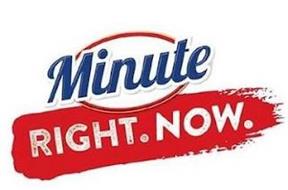 MINUTE RIGHT.NOW.