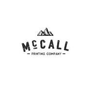MCCALL - PRINTING COMPANY -