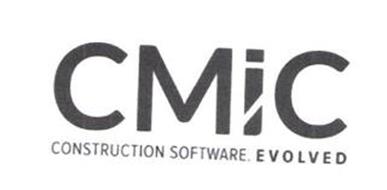 CMIC CONSTRUCTION SOFTWARE. EVOLVED
