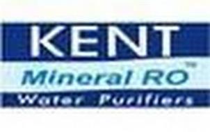 KENT MINERAL RO WATER PURIFIERS
