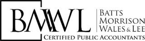 BMWL BATTS MORRISON WALES & LEE CERTIFIED PUBLIC ACCOUNTANTS
