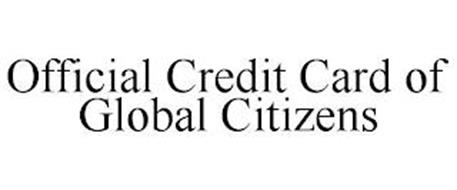 OFFICIAL CREDIT CARD OF GLOBAL CITIZENS