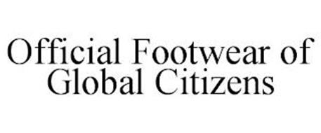 OFFICIAL FOOTWEAR OF GLOBAL CITIZENS