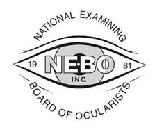 NATIONAL EXAMINING BOARD OF OCULARISTS INC. NE·BO 1981