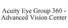 ACUITY EYE GROUP 360  ADVANCED VISION CENTER