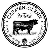 CARMEN-GLENN FARMS 100% GRASS FED BLACKANGUS BEEF CG CERTIFIED ORGANIC