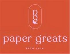PG PAPER GREATS
