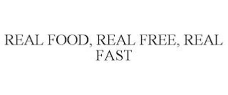 REAL FOOD, REAL FREE, REAL FAST