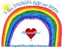 I AM STRONGER THAN MY STORM MYANNASHEART CONGENITAL HEART DEFECTS AWARENESS