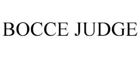 BOCCE JUDGE