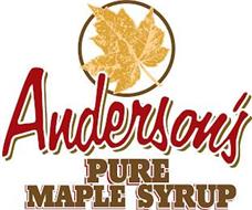 ANDERSON'S PURE MAPLE SYRUP