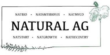 NATURAL AG NATBIO · NATANTIBIOSIS · NATMYCO  · NATSTART · NATGROWTH  · NATRECOVERY