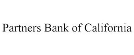 PARTNERS BANK OF CALIFORNIA